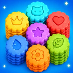Ikon Hexa Pile: Color Stack Sort